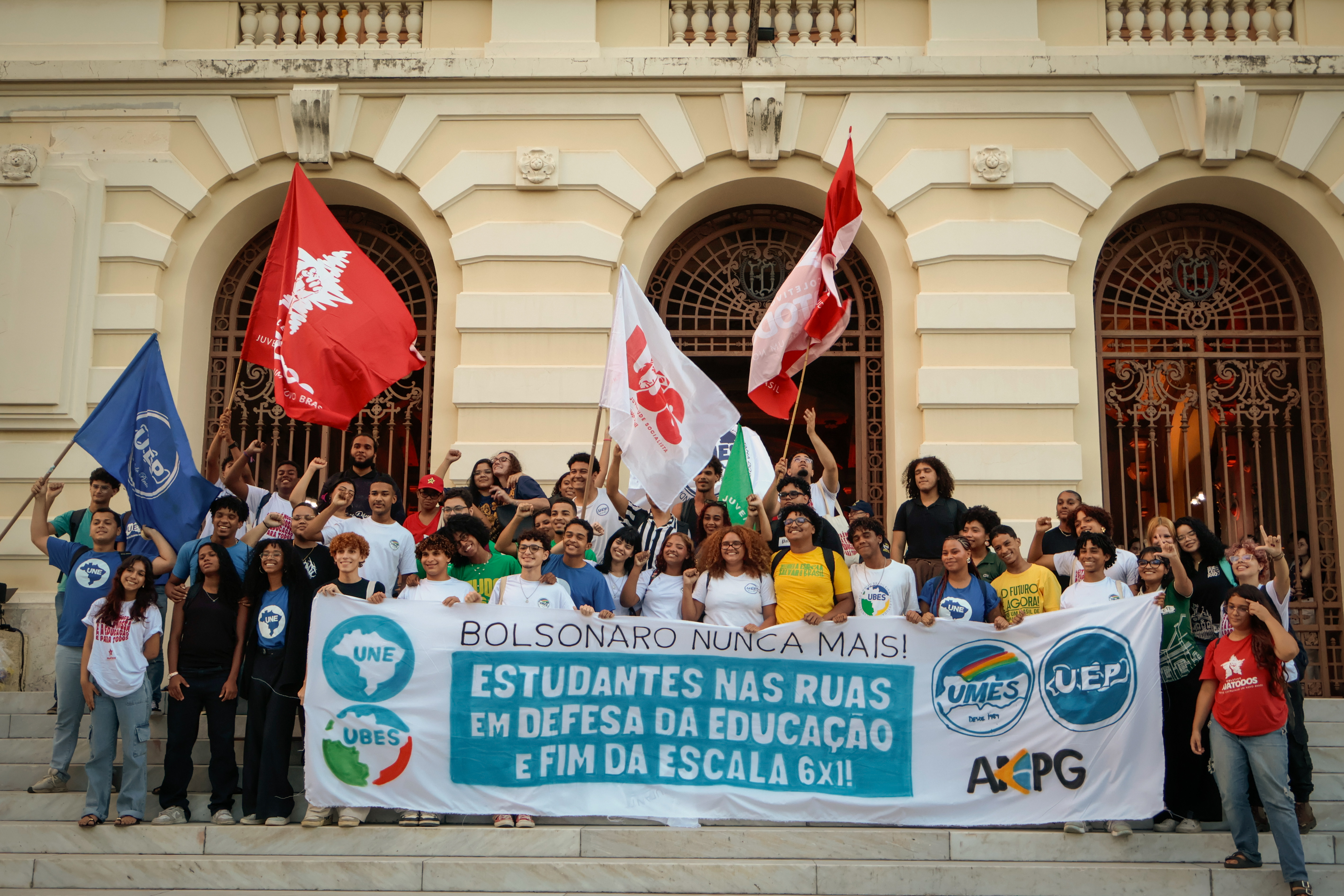 Evento caminhada pela juventude